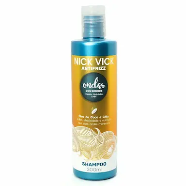 SHAMPOO ONDAS DOS SONHOS NICK VICK ANTIFRIZZ 300ML