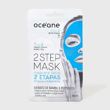 MáSCARA FACIAL 2 ETAPAS DE BAMBU E PEPTíDEOS NOTURNA - DUAL STEP MASK 13G Sim