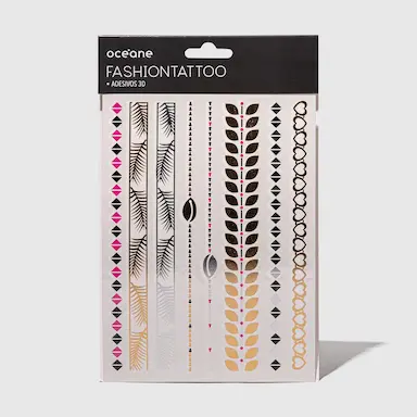 Tatuagem Temporária - Fashion Tattoo Ft8 Sim