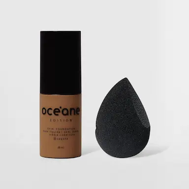 KIT BASE LíQUIDA 440T + ESPONJA DE MAQUIAGEM OCéANE EDITION (2 PRODUTOS) - xpto