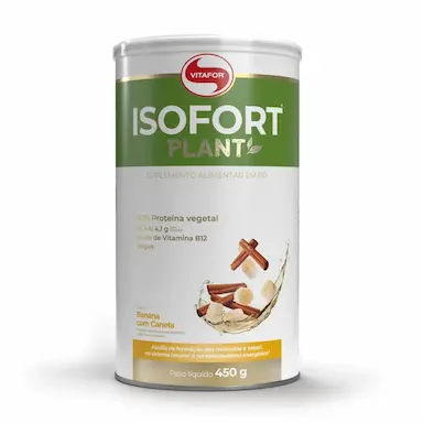 ISOFORT PLANT (LIFE VEGAN) 450G BANANA C/ CANELA VITAFOR