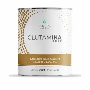 GLUTAMINA PURE 300G CENTRAL NUTRITION