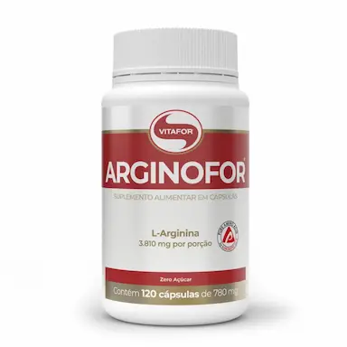 ARGINOFOR 3.810MG L-ARGININA 120 CAPS. VITAFOR