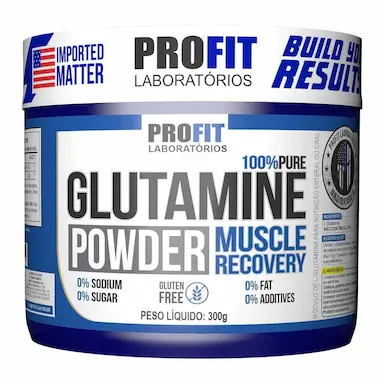 GLUTAMINE POWDER - 300G - PROFIT