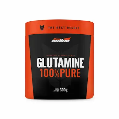 GLUTAMINE 100% PURE - 300G - NEW MILLEN