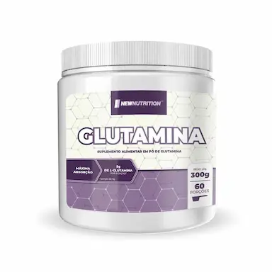GLUTAMINE  - 300G SEM SABOR - NEWNUTRITION