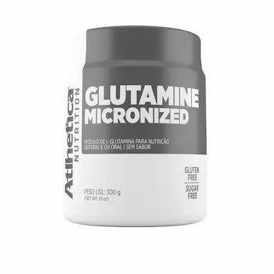 GLUTAMINE MICRONIZED - 300G GLUTAMINA - ATLHETICA NUTRITION