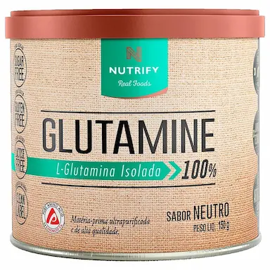 GLUTAMINEISOLADAVEGAN-150GNEUTRO-NUTRIFY