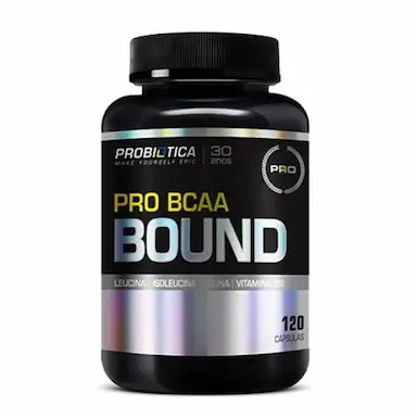 PRO BCAA BOUND - 120 CáPSULAS - PROBIóTICA