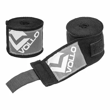BANDAGEM ELASTICA - 5M PRETA - VOLLO SPORTS