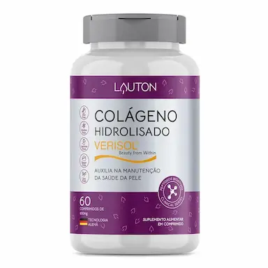 COLáGENO HIDROLISADO VERISOL - 60 COMPRIMIDOS -  LAUTON NUTRITION