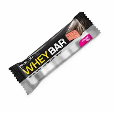 WHEY BAR - 1 UNIDADE MORANGO - PROBIóTICA