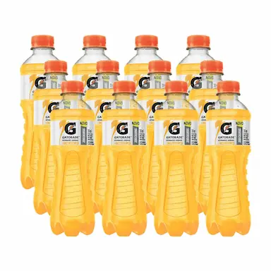 GATORADE SEM CALORIAS LARANJA LIMA 350ML CONTENDO 12 UNIDADES