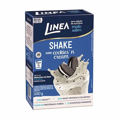 SHAKE COOKIES`N CREAM ZERO AçúCAR LINEA 330G