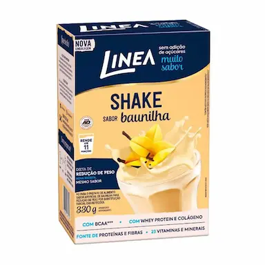 SHAKE DE BAUNILHA ZERO AçúCAR LINEA 330G