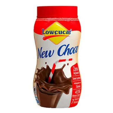 ACHOCOLATADO ZERO AçúCAR, ZERO LACTOSE NEW CHOCO LOWçUCAR 210G