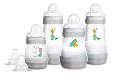 KIT DE MAMADEIRAS MAM EASY START GIFT SET CINZA