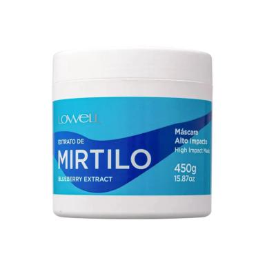 LOWELL MASCARA EXTRATO MIRTILO 450G