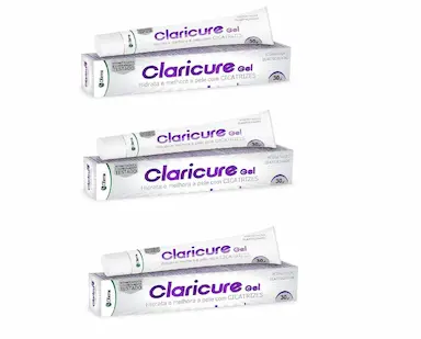 KIT 3 CLARICURE GEL PARA CICATRIZES 30G - CIFARMA