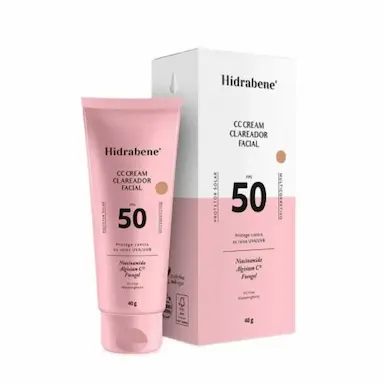 CLAREADOR FACIAL CC CREAM FPS50 40G - HIDRABENE