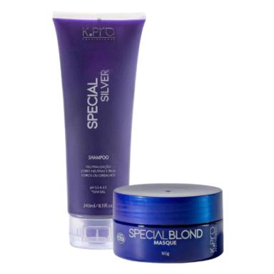 KIT K.PRO SPECIAL SILVER BLOND TREATMENT (2 PRODUTOS)
