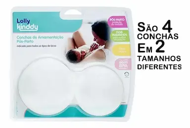 CONCHA DE AMAMENTAçãO LOLLY KINDDY BASE MACIA