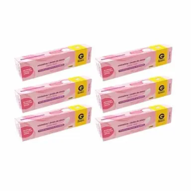KIT 6 POMADAS NISTATINA+ÓXIDO DE ZINCO C/60G - CIMED