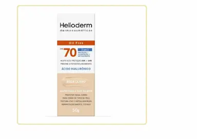 PROTETOR SOLAR FACIAL FPS 70 BEGE CLARO - KLEY HERTZ