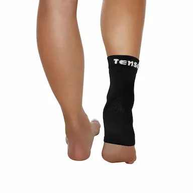 TORNOZELEIRA ELáSTICA TENSOR S/COSTURA PRETO - P