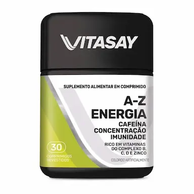 SUPLEMENTO ALIMENTAR VITASAY A-Z ENERGIA 30 COMPRIMIDOS
