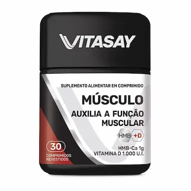 SUPLEMENTO ALIMENTAR VITASAY MúSCULO 30 COMPRIMIDOS