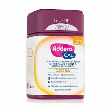 Addera Cal 1000UI 90 Comprimidos