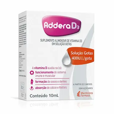 Addera D3 400UI Gotas 10ml