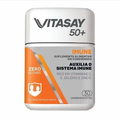 VITASAY50+ IMUNE SUPLEMENTO ALIMENTAR 30 COMPRIMIDOS