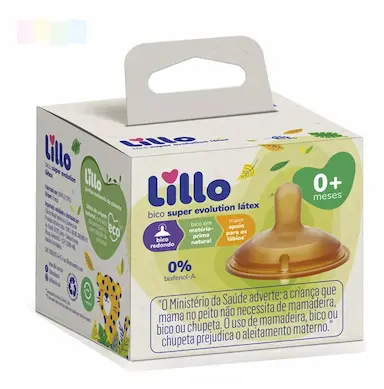 BICO REDONDO LáTEX PARA MAMADEIRA SUPER LILLO EVOLUTION