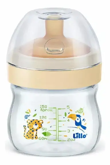 MAMADEIRA LILLO BICO EM LáTEX SUPER EVOLUTION 150ML 0M