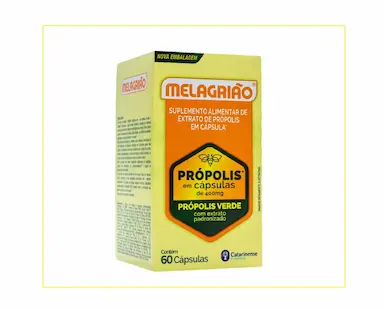 MELAGRIãO PRóPOLIS COM 60CAPS - CATARINENSE