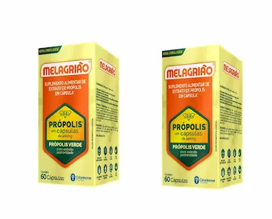 KIT 2 MELAGRIãO PRóPOLIS COM 60CAPS - CATARINENSE