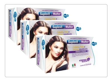 KIT3SUPLEMENTOALIMENTARSUPLEVITMULHERCOM60CAPS-EMS