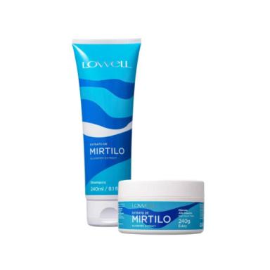 LOWELL KIT DUO EXTRATO MIRTILO TREATMENT (2 PRODUTOS)