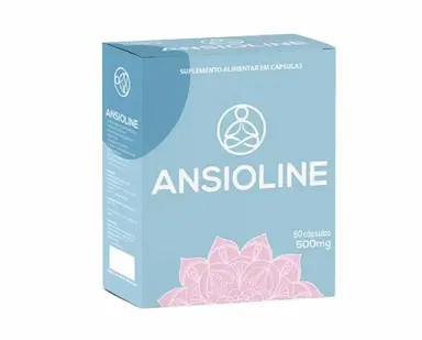 SUPLEMENTO ANSIOLINE CALMANTE NATURAL 60CAPS - MUWIZ