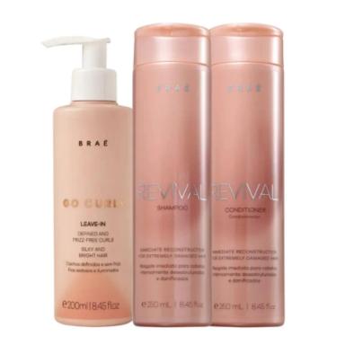 KIT BRAé TRIO REVIVAL BEACH HAIR (3 PRODUTOS)
