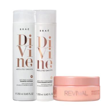 KIT BRAé DIVINE REVIVAL REPAIR (3 PRODUTOS)