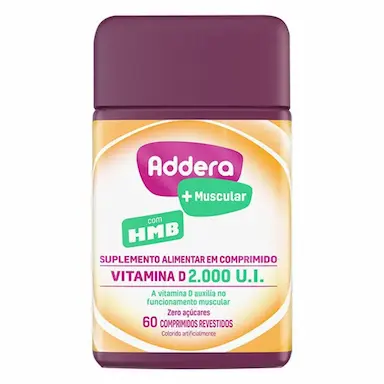 Addera 2000UI Muscular 60 Comprimidos