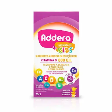 Addera Kids Imunidade 600UI Gotas 75ml