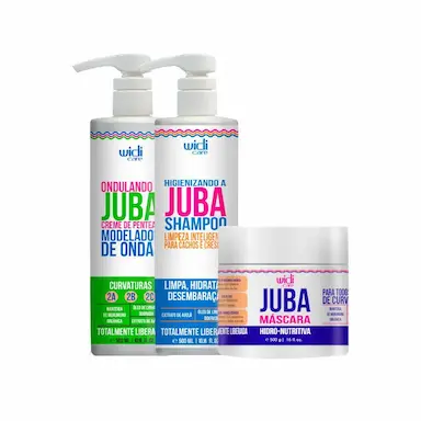 WIDI CARE KIT ONDULANDO A JUBA TRIO TRATAMENTO (3 PRODUTOS)