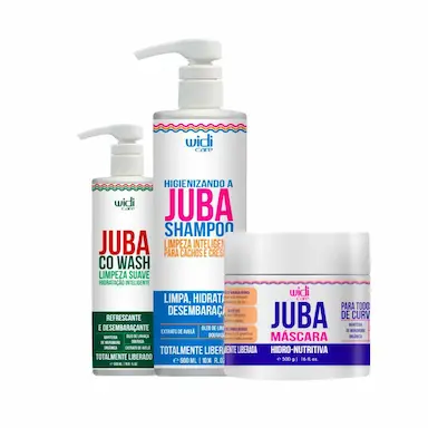 WIDI CARE KIT JUBA CO WASH TRIO TRATAMENTO (3 PRODUTOS)