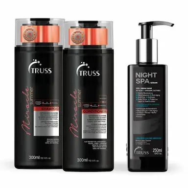 TRUSS KIT MIRACLE SUMMER NIGHT SPA TRIO (3 PRODUTOS)