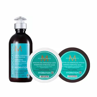 MOROCCANOIL KIT DUO MASK HYDRATION (3 PRODUTOS)