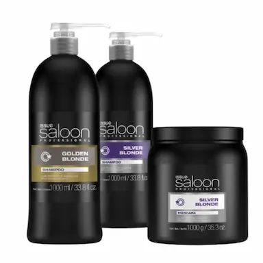 KIT ISSUê TRIO PROFISIONAL GOLD BLONDE SILVER (3 PRODUTOS)